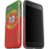 Portuguese Flag Dark Wood iPhone SE (2nd & 3rd Gen) Pro Case